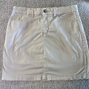 Croft & Barrow Khaki Skort